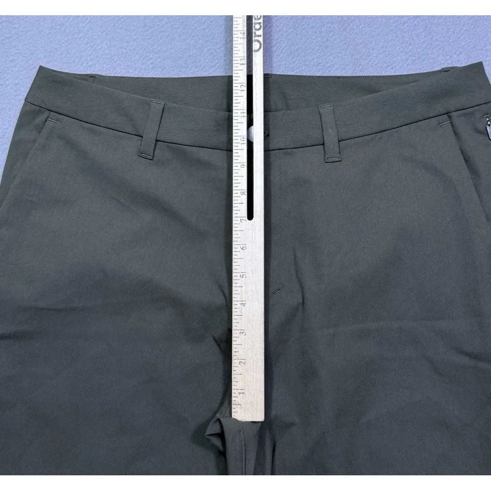 Lululemon Pants Mens 33x32 ABC Classic Fit Trouser Army Green Athleisure